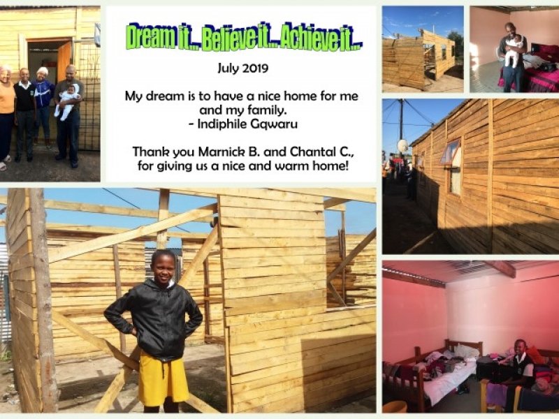 Juli 2019- Een deftig huis voor mij en mijn familie