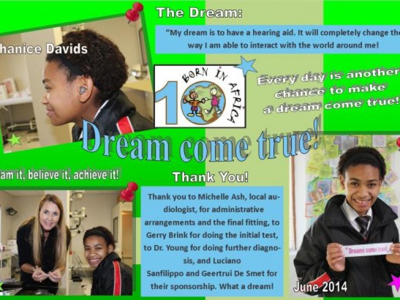 June 2014 - To be able to hear properly