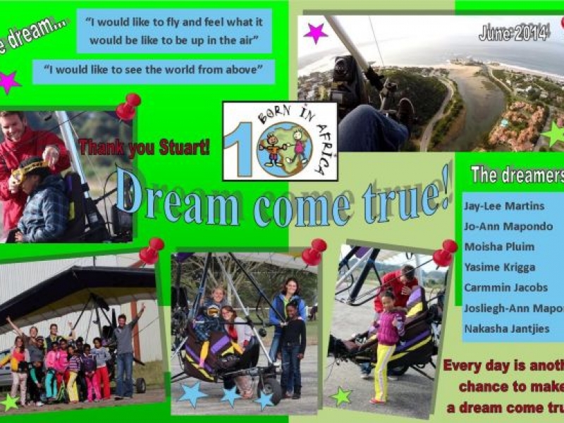 June 2014 - To feel what it is like to fly