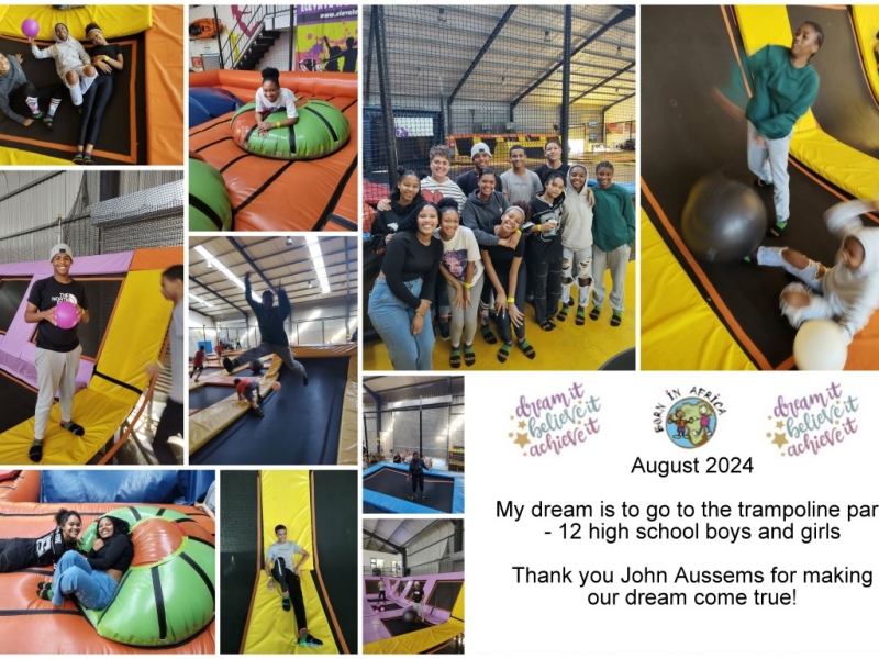 August 2024- Trampoline park