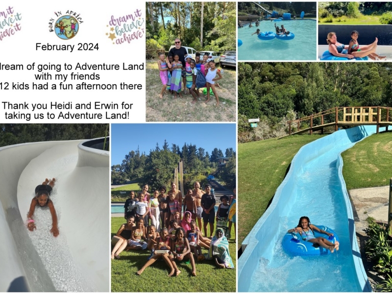 February 2024- Spend the day at Adventure Land