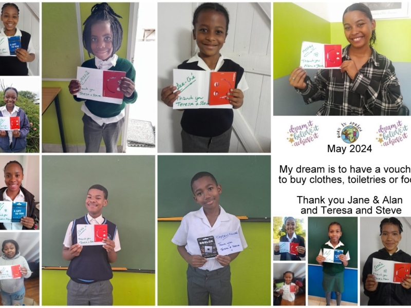 May 2024- Have a voucher to go shopping