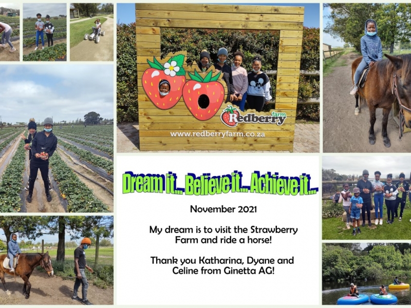 November 2021- Spend the day at the Strawberry Farm