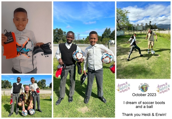 10. soccer boots and ball Medium