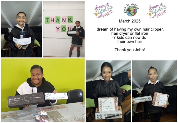 5. John hair stuff Medium